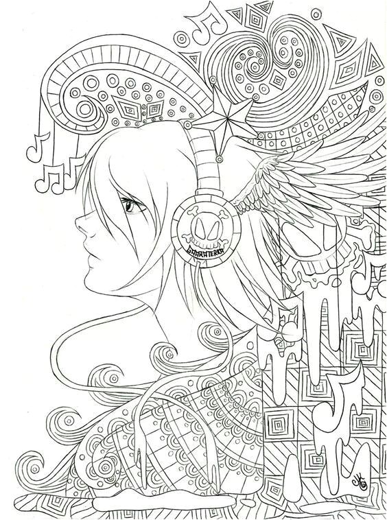 Album De Coloriage Pour Adulte 9 Best Fantasy Images On Pinterest