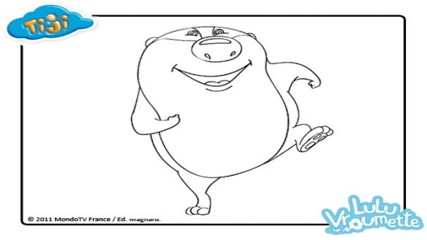 Blaireau Coloriage Bonus Dessins Lulu Vroumette Héros Tiji