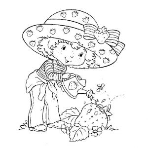 Charlotte Au Fraise Coloriage Coloriage Charlotte Aux Fraises Imprimer Gratuit