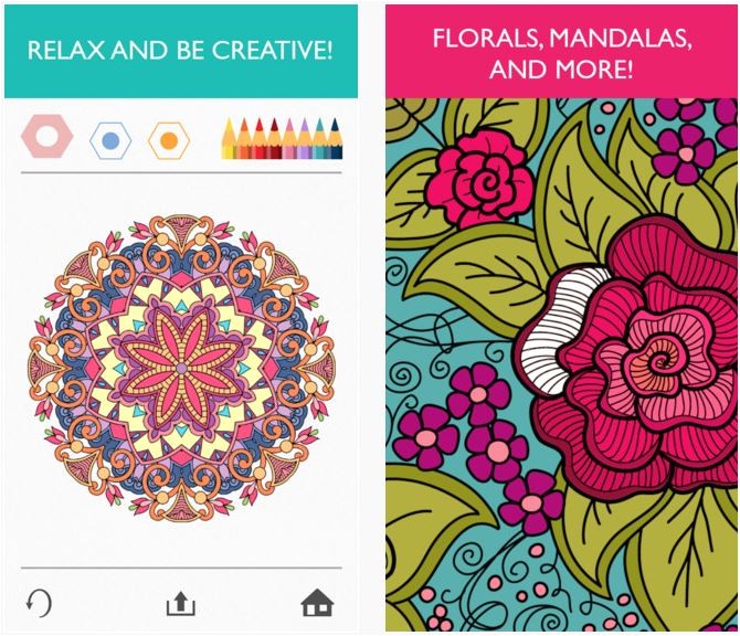 Colorfy Coloriage Gratuit Des Applis De Coloriage Pour Adultes Pour Se Détendre Cet été