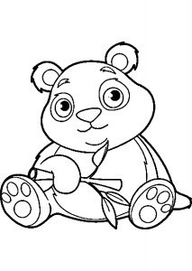 Coloriage 2 Ans à Imprimer S Dessin Colorier Pandal Meublerc