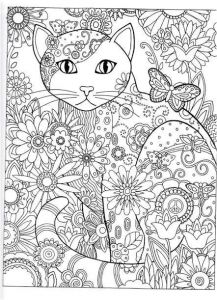 Coloriage à Imprimer De Chaton 228 Best Coloriage Chat Images On Pinterest