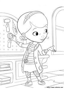 Coloriage à Imprimer Docteur La Peluche Coloriages Docteur La Peluche 64 Images Coloriage Le T Lescope D