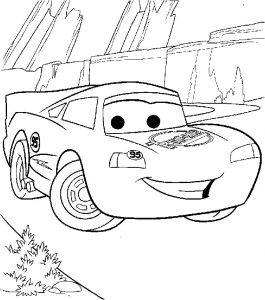 Coloriage à Imprimer Flash Mcqueen Dessin De Flash Mcqueen A Imprimer
