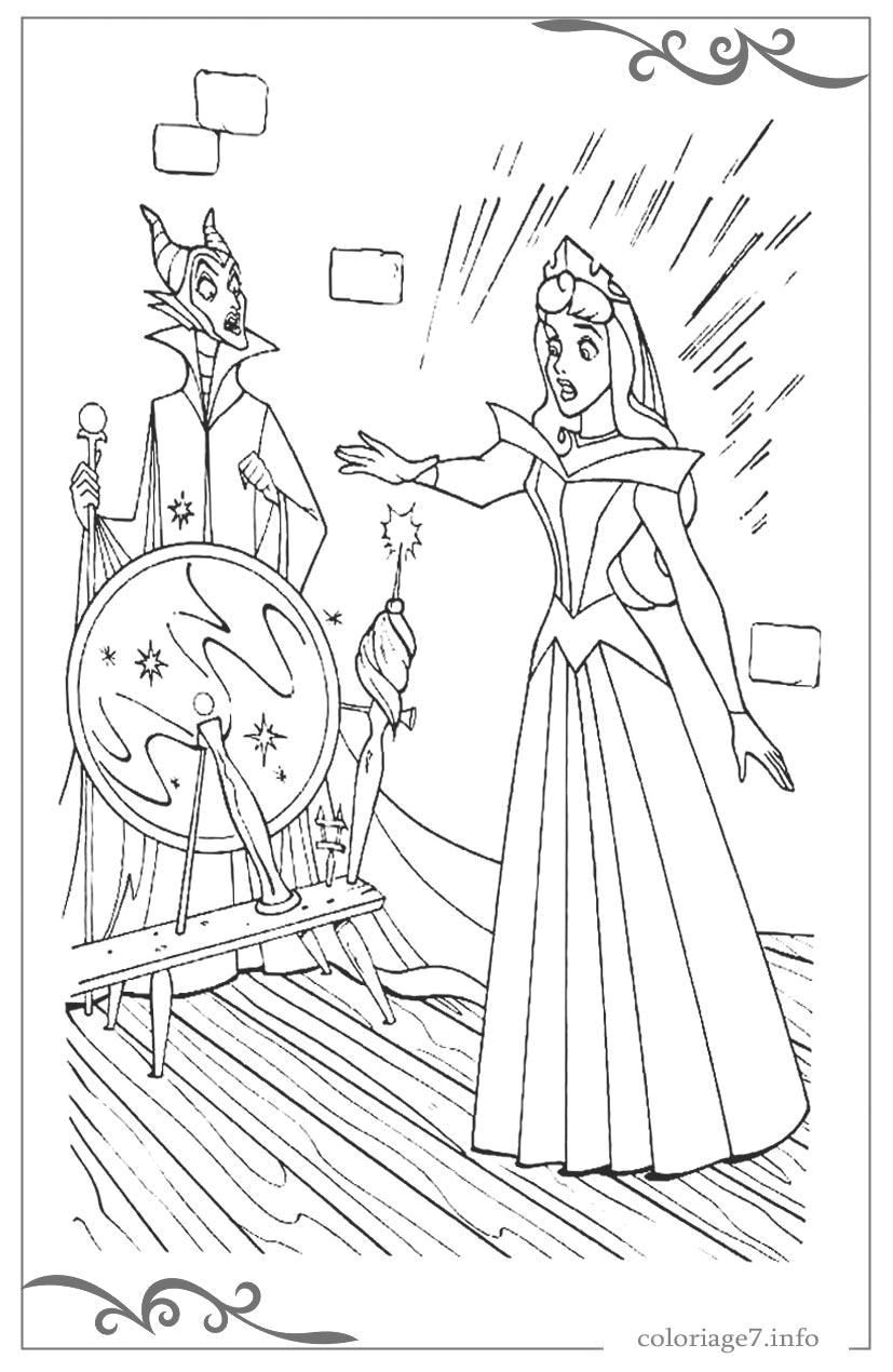 Coloriage à Imprimer La Belle Au Bois Dormant Unique Coloriage La Belle Au Bois Dormant Gratuit