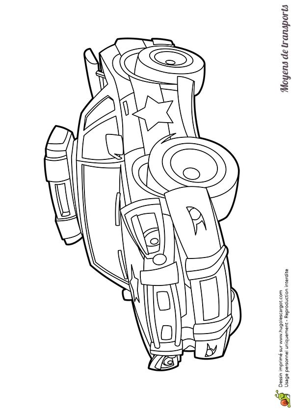 Coloriage à Imprimer Voiture De Police 154 Best JármÅ±vek Images On Pinterest