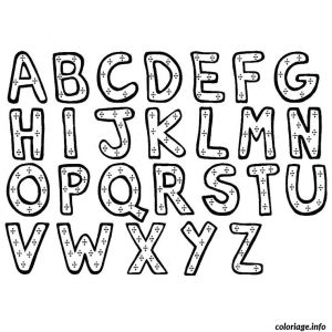 Coloriage Alphabet Complet A Imprimer Coloriage Alphabet Entier Dessin