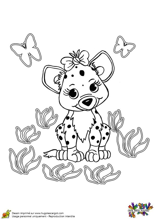 Coloriage Animaux Sauvages à Imprimer 77 Best Coloriages De Bébés Animaux Images On Pinterest
