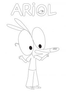 Coloriage Ariol Coloriage Ariol Imprimer