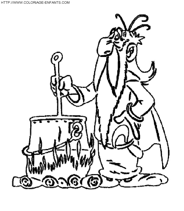 Coloriage asterix à Imprimer Dessins Gratuits   Colorier Coloriage Villages   Imprimer