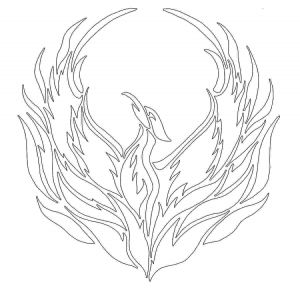 Coloriage athlétisme Phoenix Outline Google Search Body Mods Pinterest