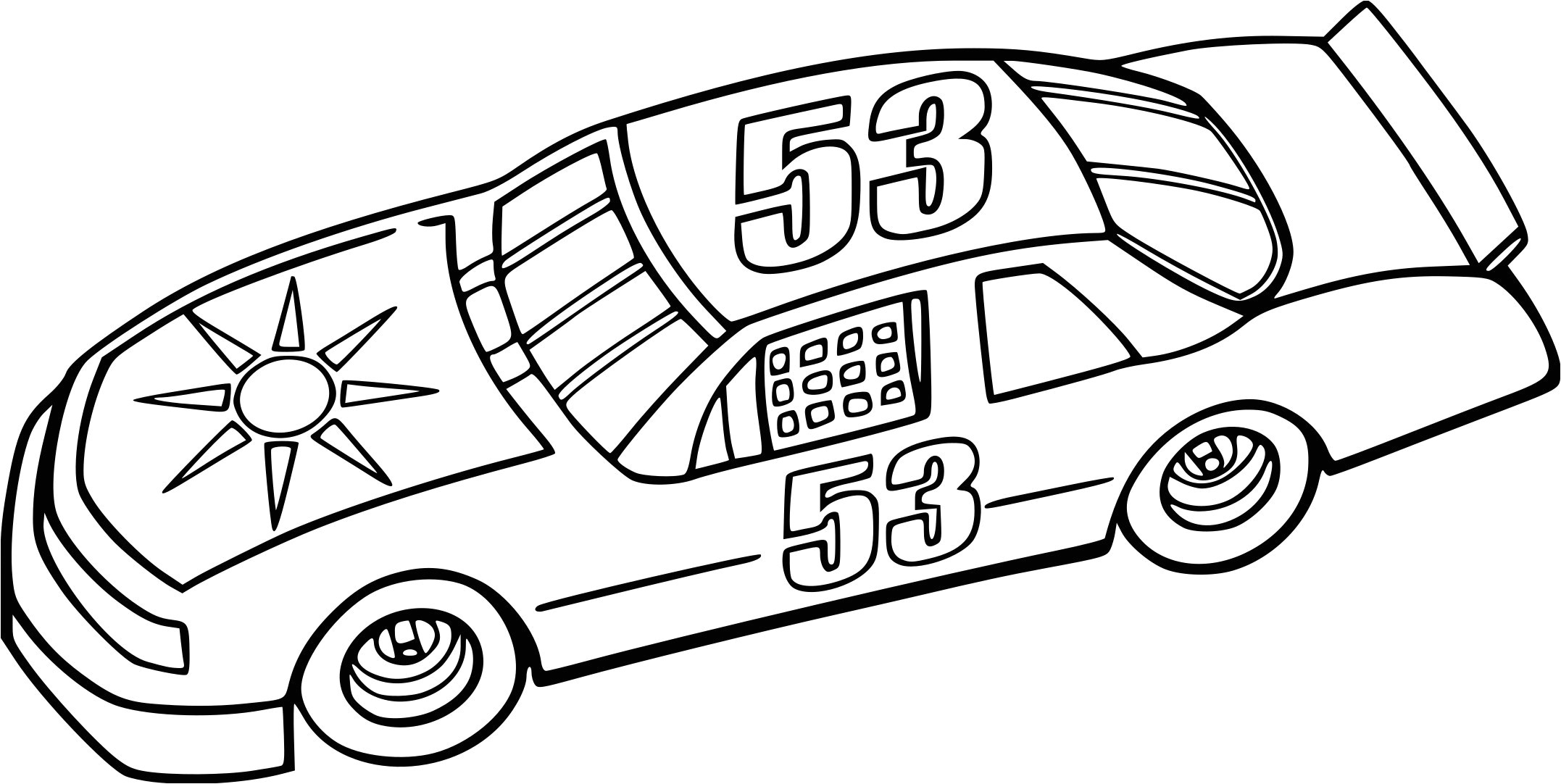 Coloriage Auto De Course Dessin A Colorier Auto De Course L Meublerc