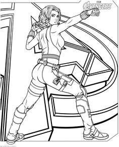 Coloriage Avenger Avengers assemble by Peterguzman On Deviantart