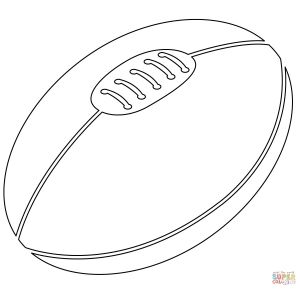 Coloriage Ballon De Rugby Gratuit Meilleure Page  Colorier Livre De Coloriage  Imprimer