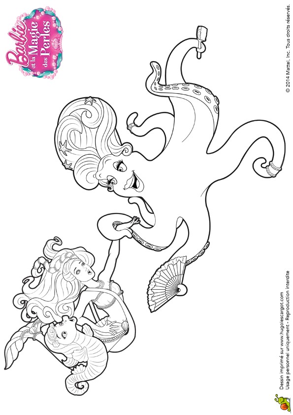 Coloriage Barbie Et La Magie Des Perles Coloriage Lumina Barbie Magie Des Perles Madame Ruckus Sur