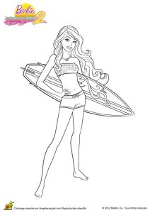 Coloriage Barbie Et Le Secret Des Sirènes 2 Coloriage Barbie Secret Des Sirenes 2 07 Sur Hugolescargot