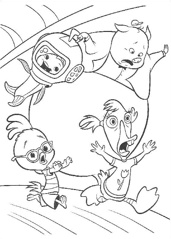 Coloriage Bébé Disney 158 Best Chicken Little Images On Pinterest