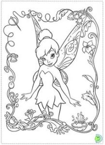 Coloriage Bébé Disney Printable Fairies Drawlings