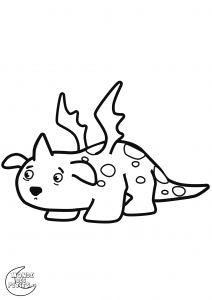 Coloriage Bébé Dragon Bb Garon Dessin Mignon