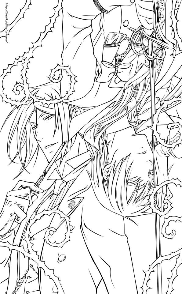 Coloriage Bébé Monster High 58 Best Coloriage Black butler Images On Pinterest