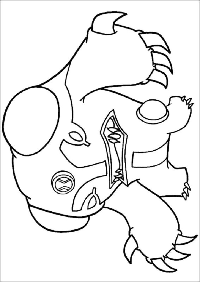 Coloriage Ben Ten Pin by Dibujosparacolorear On Dibujos Para Colorear Ben 10