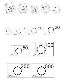 Coloriage Billet Euro 9 Best French Money Economy Images On Pinterest