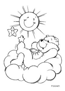 Coloriage Bisounours A Imprimer Gratuit 55 Dessins De Coloriage Bisounours Imprimer