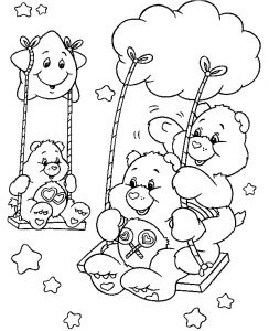 Coloriage Bisounours A Imprimer Gratuit Coloriage Imprimer De Bisounours