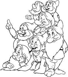 Coloriage Blanche Neige à Imprimer Gratuit Coloriages Bourriquet 4 Pinterest