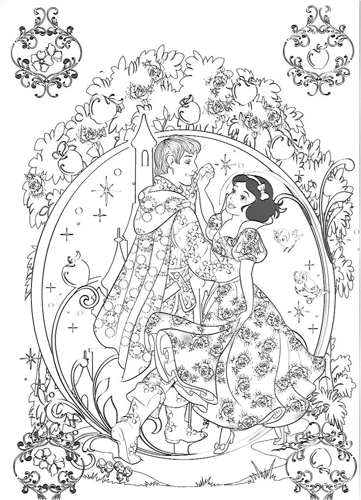Coloriage Blanche Neige Et Les 7 Nains à Imprimer 255 Best Blanche Neige Et Les Sept Nains Images On Pinterest
