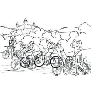 Coloriage Bmx Coloriage Cyclisme A Imprimer Gratuit Coloriage Bmx Race Imprimer