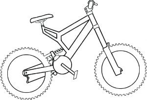 Coloriage Bmx Coloriage Velo Coloriage Vaclo Coloriage Velo Bmx A Imprimer
