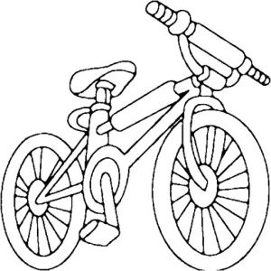 Coloriage Bmx Dessin De Vehicules Colorier Dessin De Coloriage Bmx Velo Cross