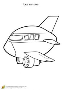 Coloriage Bombardier Coloriage Pour Enfant Un Avion Cartoon