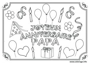 Coloriage Bon Anniversaire Papy Coloriage Joyeux Anniversaire Papa A Imprimer – Vssrfo