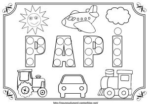 Coloriage Bon Anniversaire Papy Coloriage Joyeux Anniversaire Papy