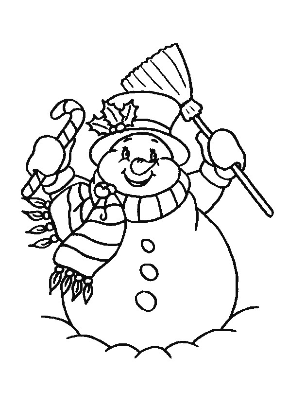 Coloriage Bonhomme De Neige A Imprimer Gratuit Coloriage Bonhomme De Neige Noel