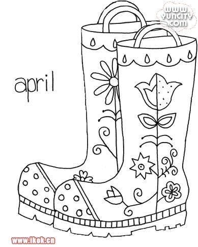Coloriage Bottes De Pluie Les 167 Meilleures Images Du Tableau Marcela 30 Sur Pinterest