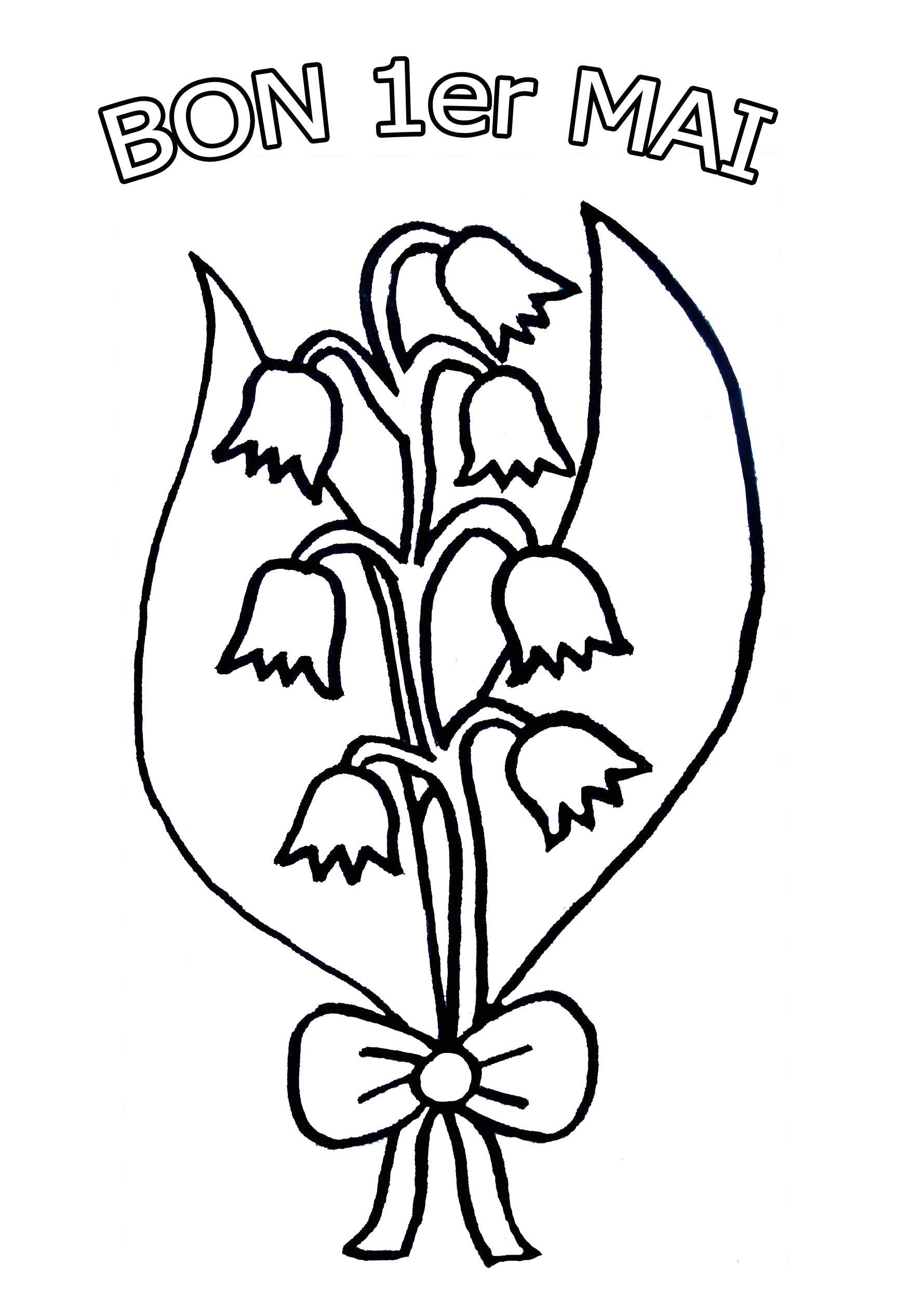 Coloriage Brin De Muguet A Imprimer Coloriage Muguet Disney Gratuit