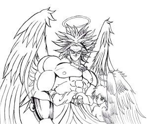 Coloriage Broly Coloriage Broly Dbz Imprimer Coloriage Dragon Ball Z Broly