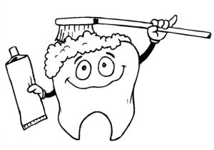 Coloriage Brosse A Dent épinglé Par Coloring Fun Sur Miscellaneous