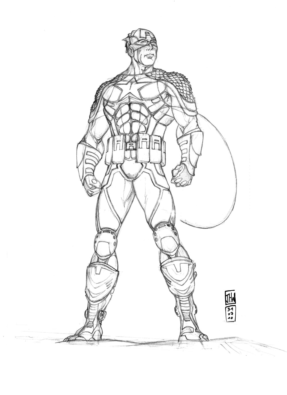 Coloriage Captain America Imprimer Gratuit Captain America Civil War 08 Coloriage En Couleur