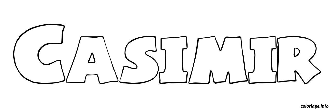 Coloriage Casimir Coloriage Casimir Dessin