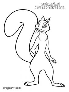 Coloriage Casse Noisette Opération Casse Noisette Coloriage Az Coloriage