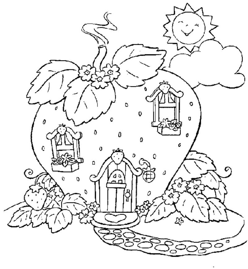 Coloriage Charlotte Aux Fraises Et Ses Amies Jeux Gratuits Charlotte Aux Fraises Az Coloriage