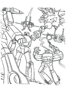 Coloriage Chasseur à Imprimer 20 Dessins De Coloriage Transformers Robots In Disguise A Imprimer