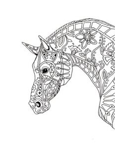 Coloriage Cheval Ailé 990 Best Zentangle Ren Images On Pinterest
