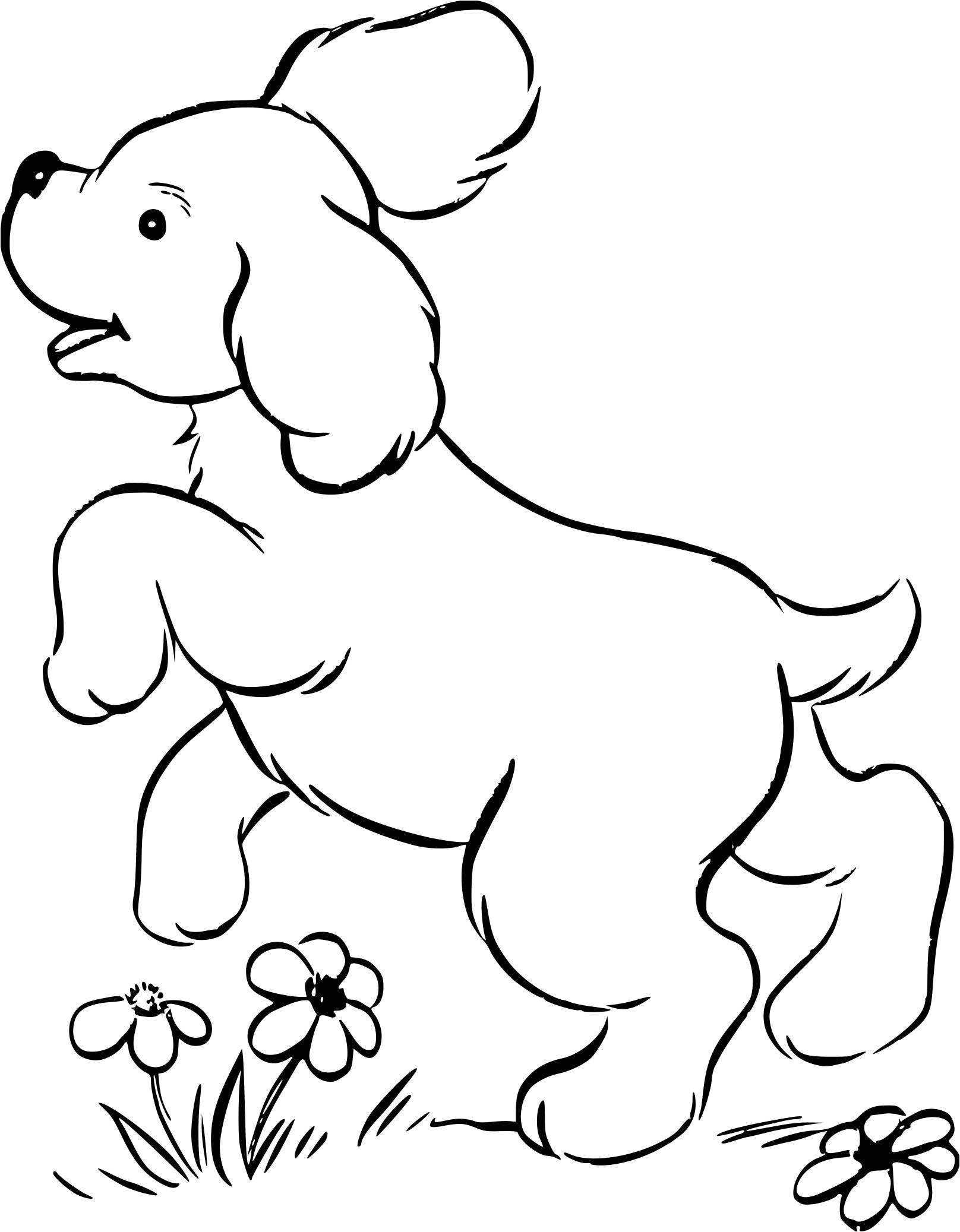 Coloriage Chien De Traineau à Imprimer Dessin De Chien De Traineau Fantastique Décoration Coloriage A