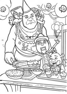 Coloriage Chloé Magique 39 Best Coloriage Shrek Images On Pinterest