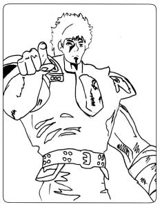 Coloriage Chocola Et Vanilla Coloriages De Ken Le Survivant   Imprimer Coloriage   Imprimer
